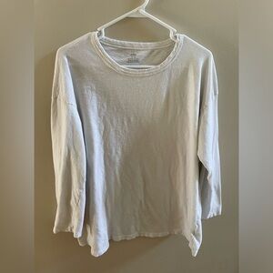 Aerie medium white long sleeve top